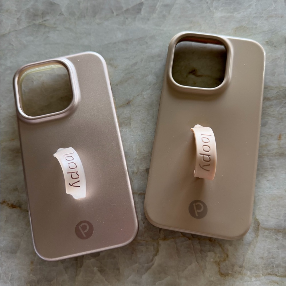Loopy Case Tan Phone Case with Loop
